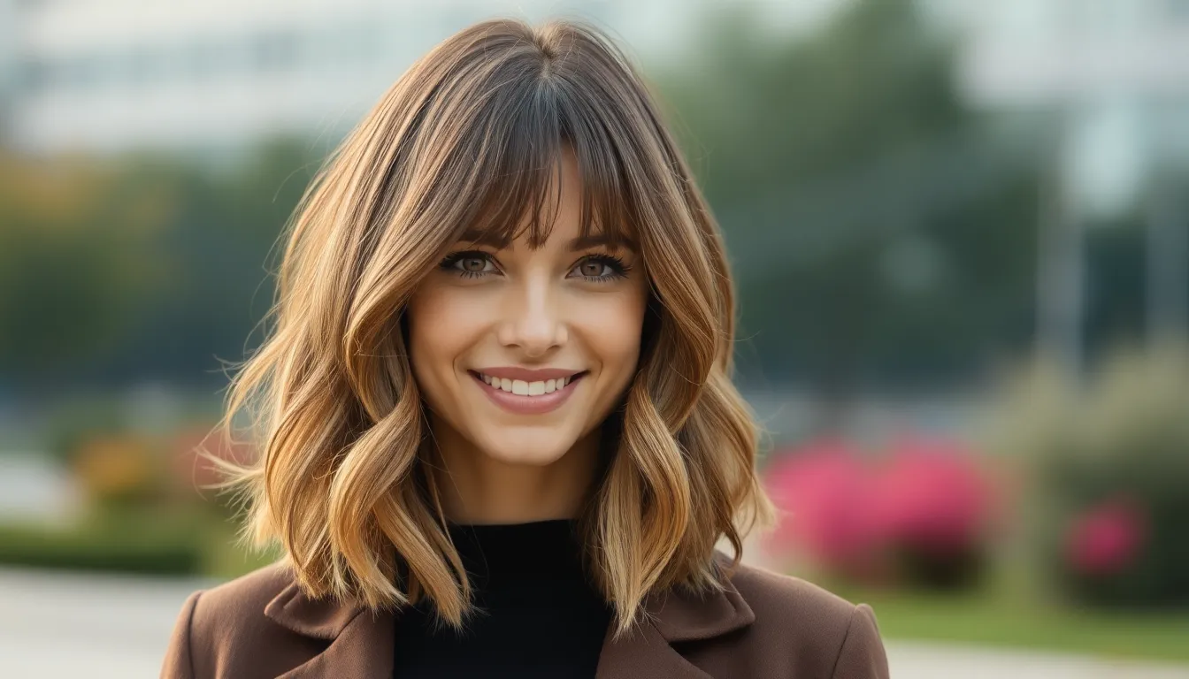 A Line Cuts with Bangs: 9 Stunning Styles That Frame Your Face Perfectly 3