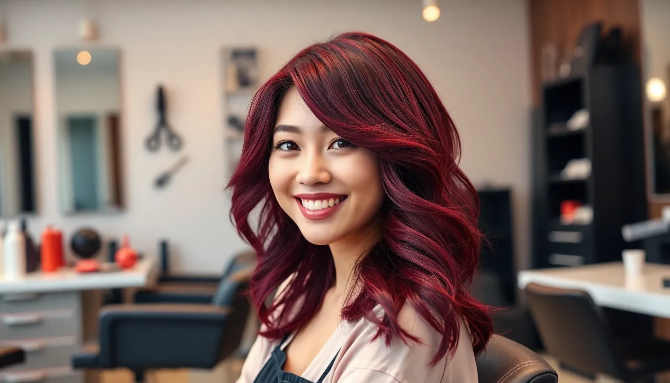 25 Stunning Asian Hair Color Ideas That Actually Work for Dark Hair 4 25 Stunning Asian Hair Color Ideas That Actually Work for Dark Hair 3