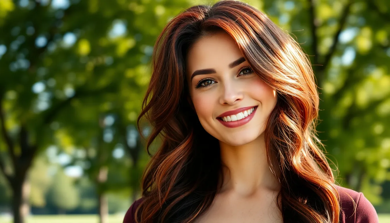 25 Stunning Dark Red Hair Color Ideas That'll Make You Book Your Salon Appointment 3