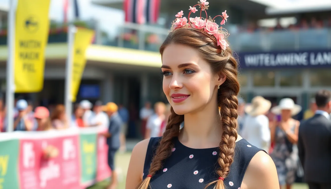 25 Stunning Hairstyle Ideas for the Races That Work with Any Hat or Fascinator 3
