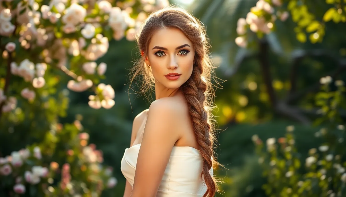 15 Stunning Hairstyles for Strapless Dresses That'll Make You Shine 4 15 Stunning Hairstyles for Strapless Dresses That'll Make You Shine 3