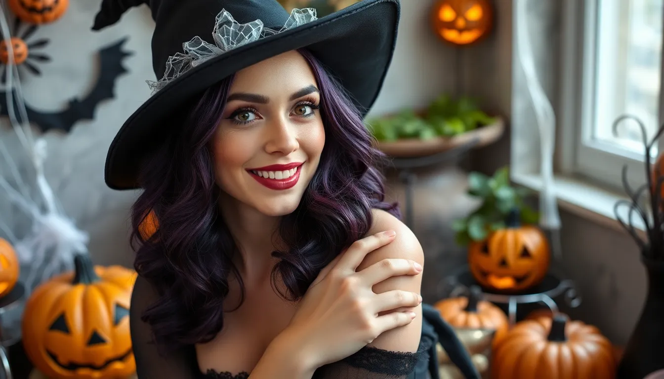 25 Spooky Halloween Hair Color Ideas That'll Transform Your Costume (DIY & Professional) 4 25 Spooky Halloween Hair Color Ideas That'll Transform Your Costume (DIY & Professional) 3