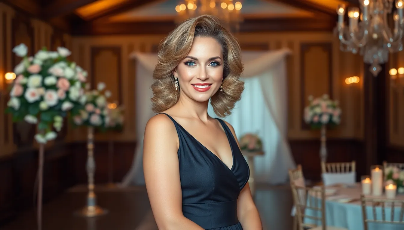 25 Stunning Mother of the Bride Hairstyles for Every Hair Length & Wedding Style 3