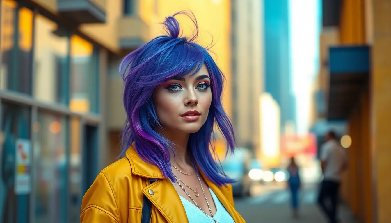 30+ Stunning Purple Hair Color Ideas That'll Make You Book a Salon Appointment 3