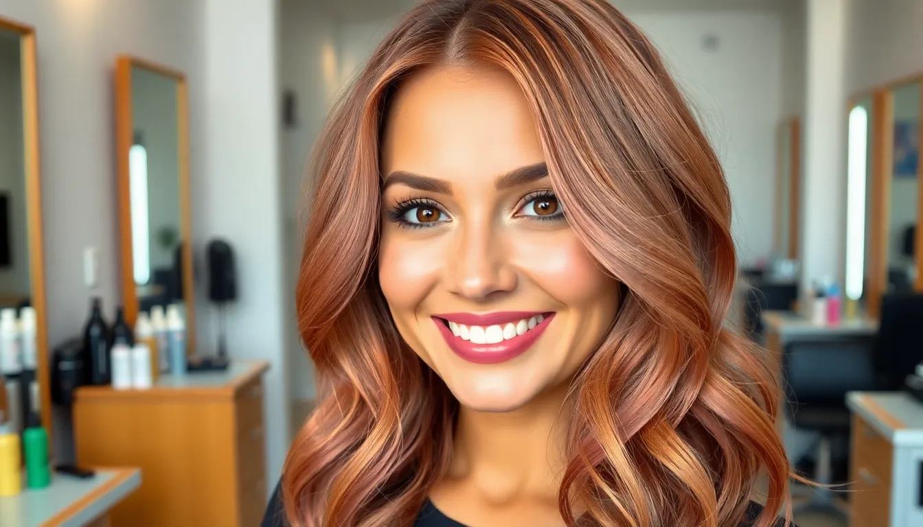 50+ Stunning Rose Gold Hair Color Ideas for Every Skin Tone & Style 3