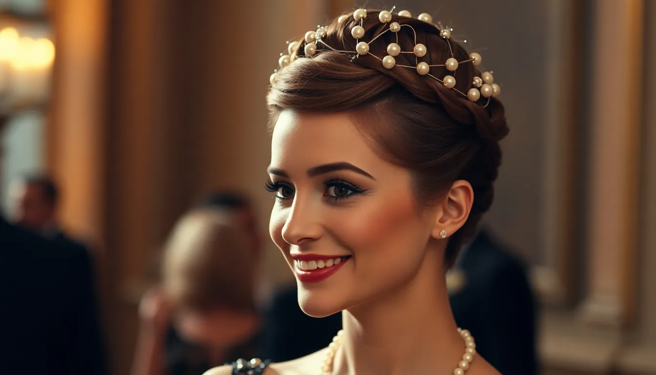 15 Stunning Short Hair Formal Styles That'll Make You the Belle of the Ball 4 15 Stunning Short Hair Formal Styles That'll Make You the Belle of the Ball 3