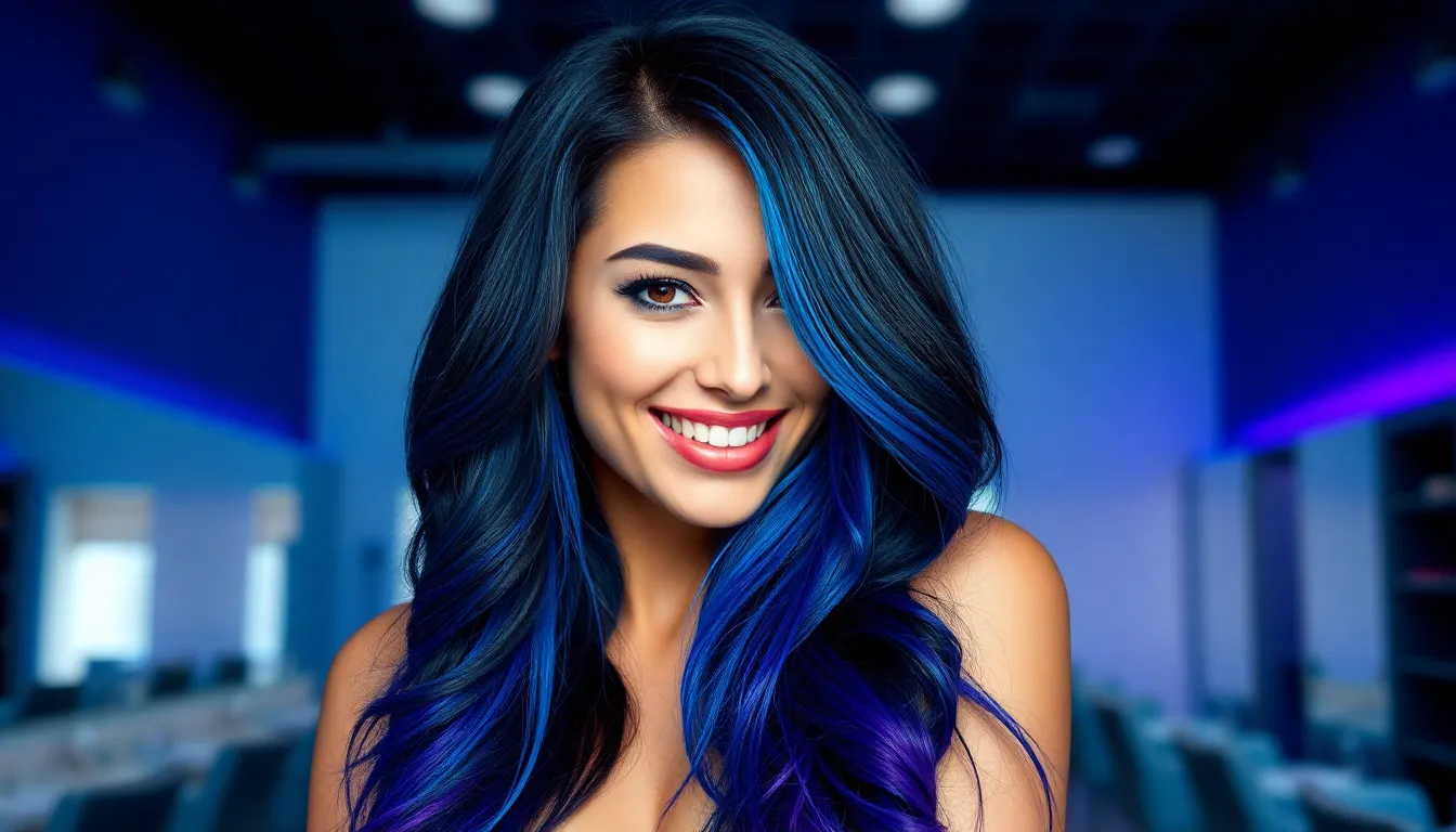 30 Stunning Black Hair Color Ideas with Highlights That Will Transform Your Look 6 30 Stunning Black Hair Color Ideas with Highlights That Will Transform Your Look 5