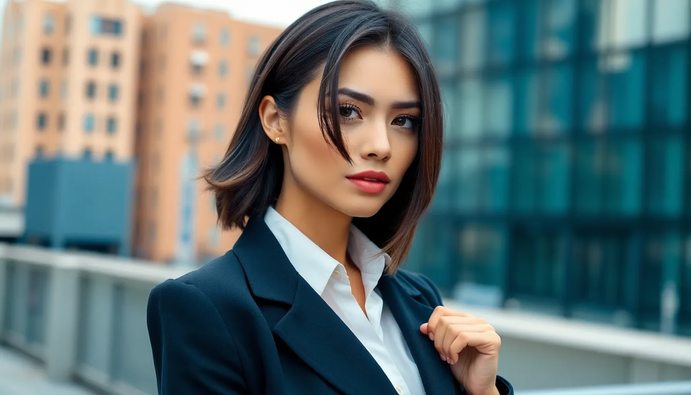 30 Stunning Blunt Shoulder Length Haircuts That'll Transform Your Look in 2025 5
