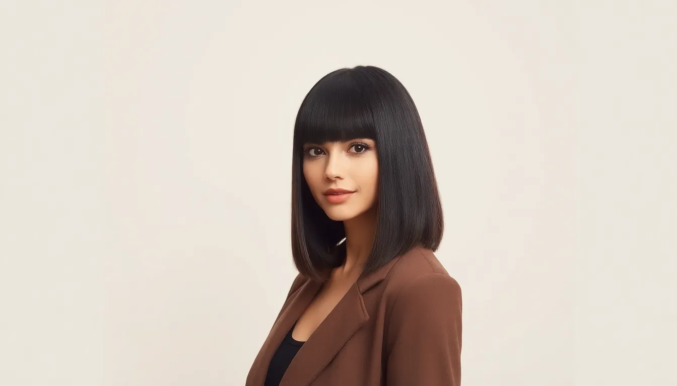 50+ Bob with Bangs Styles That Will Transform Your Look in 2025 5