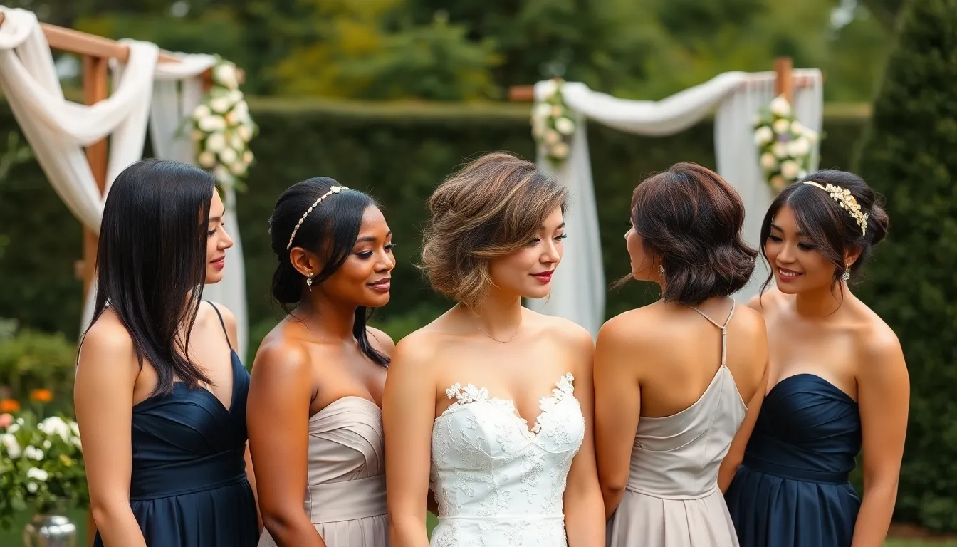 25 Stunning Bridesmaid Hairstyle Ideas for Every Hair Type & Wedding Theme 5