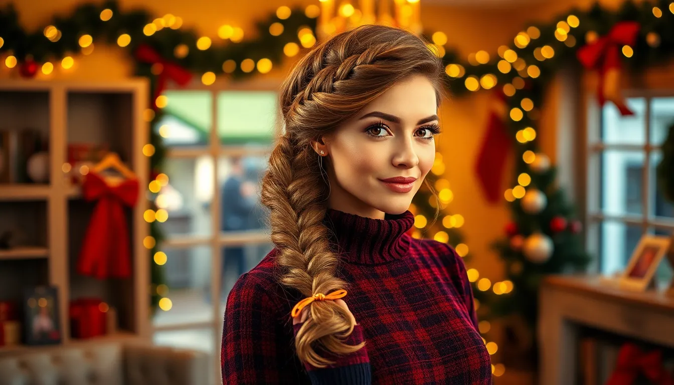 15 Stunning Christmas Party Hairstyles That'll Make You the Star of Every Holiday Event 6 15 Stunning Christmas Party Hairstyles That'll Make You the Star of Every Holiday Event 5