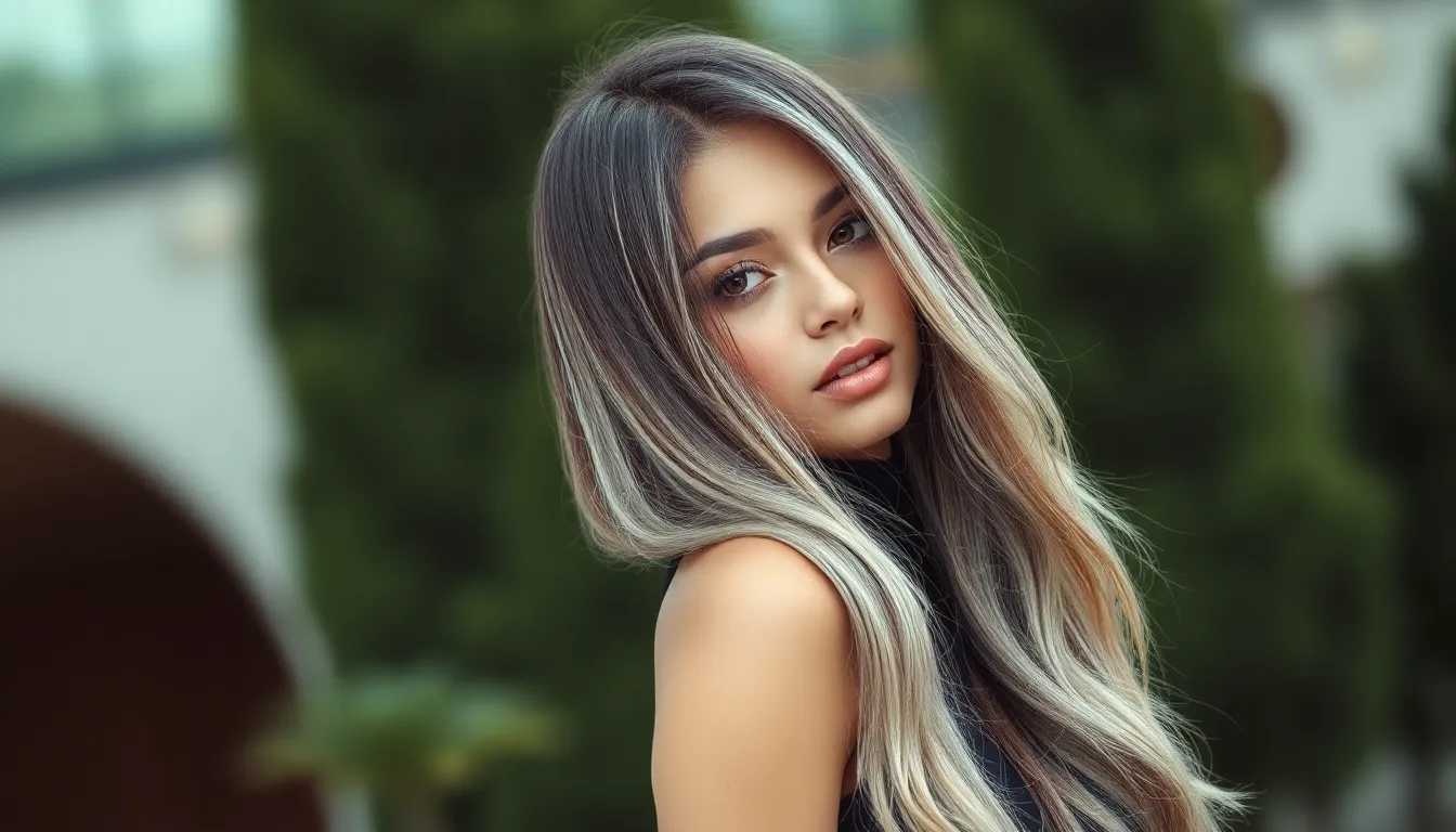 15 Stunning Hair Color Highlights Ideas for Dark Hair That'll Transform Your Look 6 15 Stunning Hair Color Highlights Ideas for Dark Hair That'll Transform Your Look 5