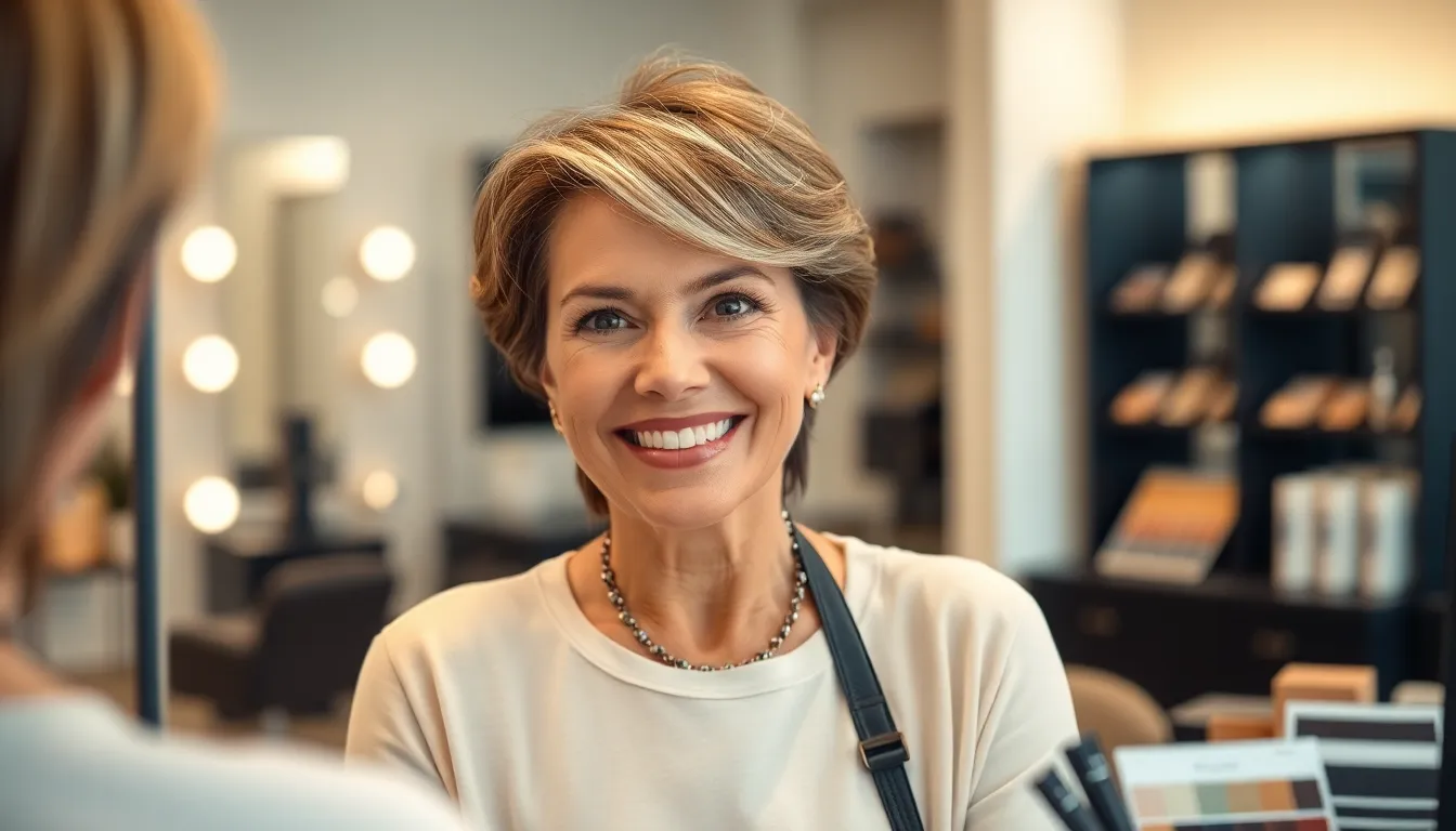 50+ Hair Color Ideas for Short Hair That'll Make You Look Years Younger 6 50+ Hair Color Ideas for Short Hair That'll Make You Look Years Younger 5