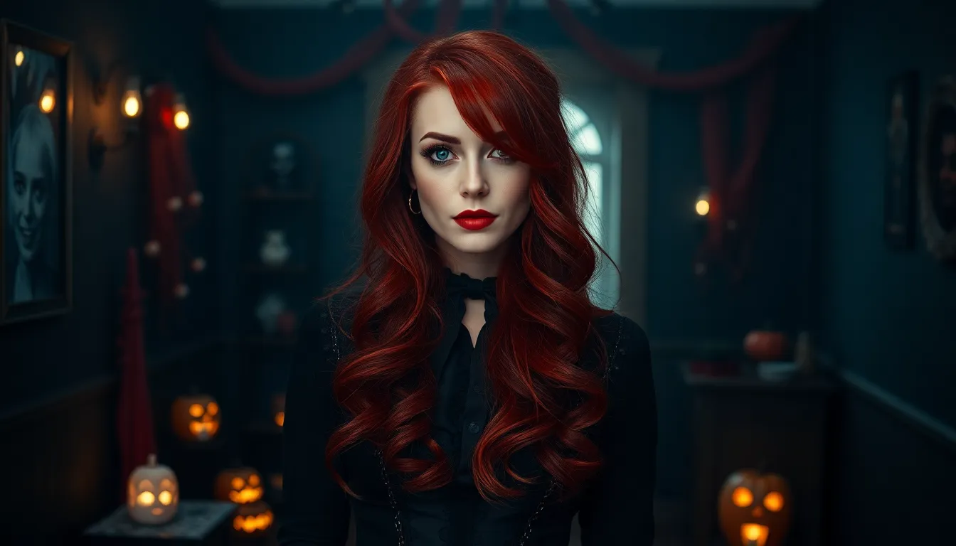 25 Spooky Halloween Hair Color Ideas That'll Transform Your Costume (DIY & Professional) 6 25 Spooky Halloween Hair Color Ideas That'll Transform Your Costume (DIY & Professional) 5