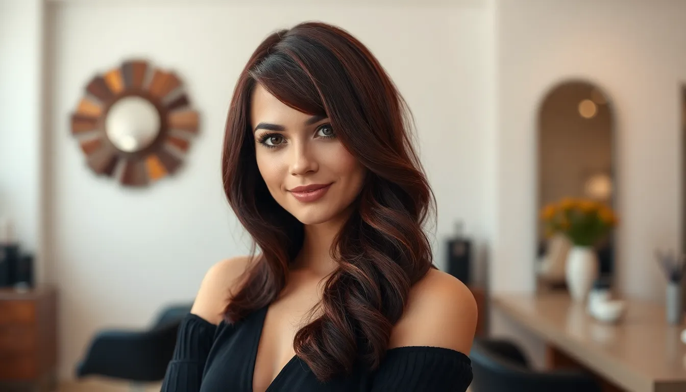 50 Stunning Ideas for Dark Hair Color That Will Transform Your Look 6 50 Stunning Ideas for Dark Hair Color That Will Transform Your Look 5