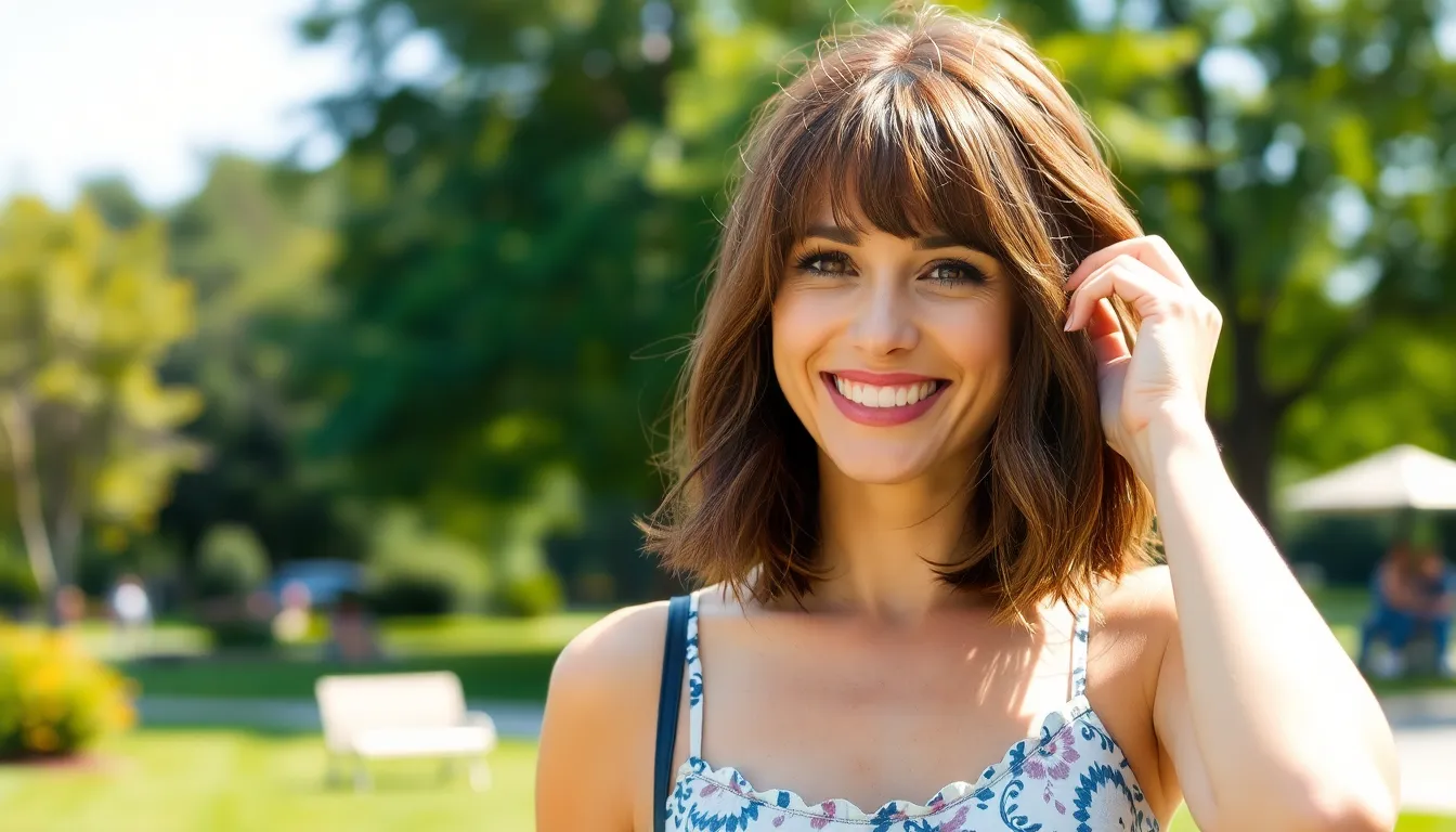 25 Medium Length Summer Haircuts That'll Keep You Cool and Stylish All Season 5