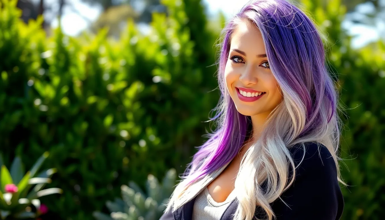 30+ Stunning Purple Hair Color Ideas That'll Make You Book a Salon Appointment 5