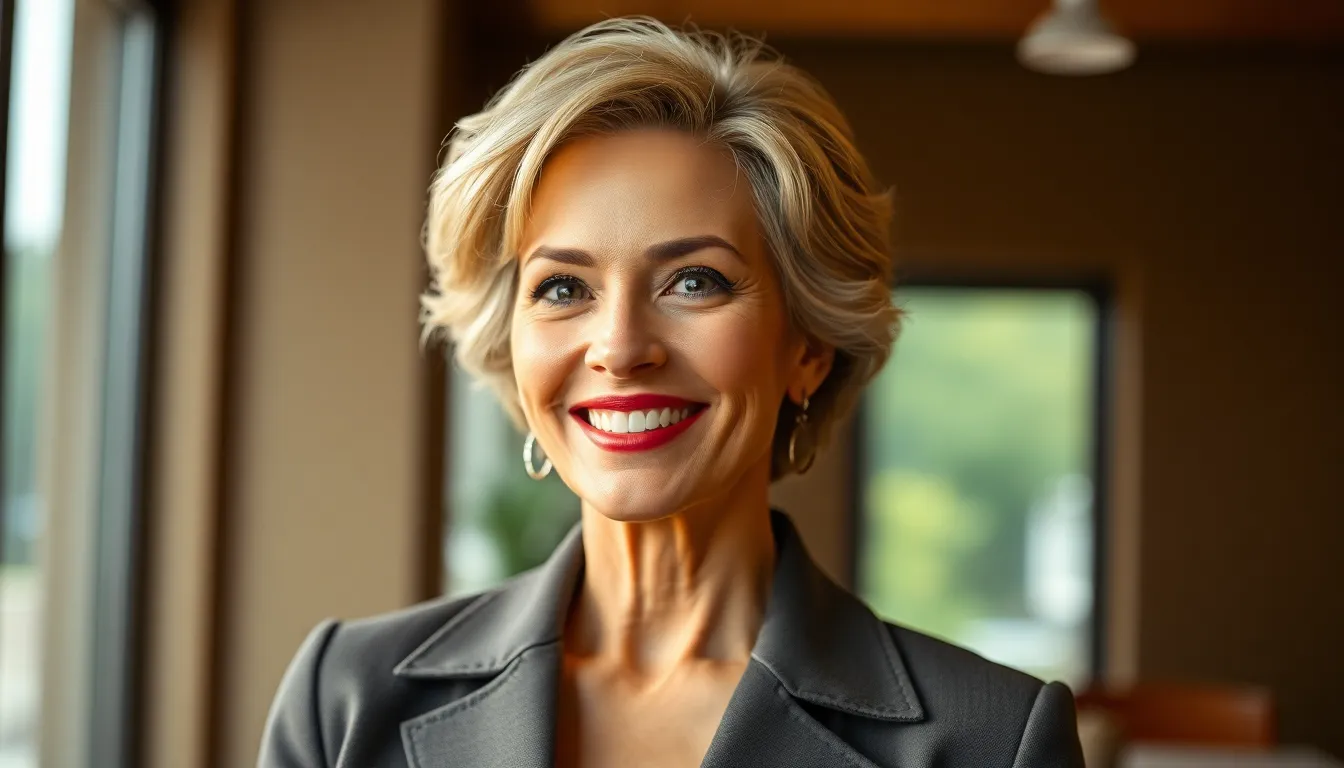 25 Stunning Short Haircuts for Women Over 50 That Look Effortlessly Chic 5