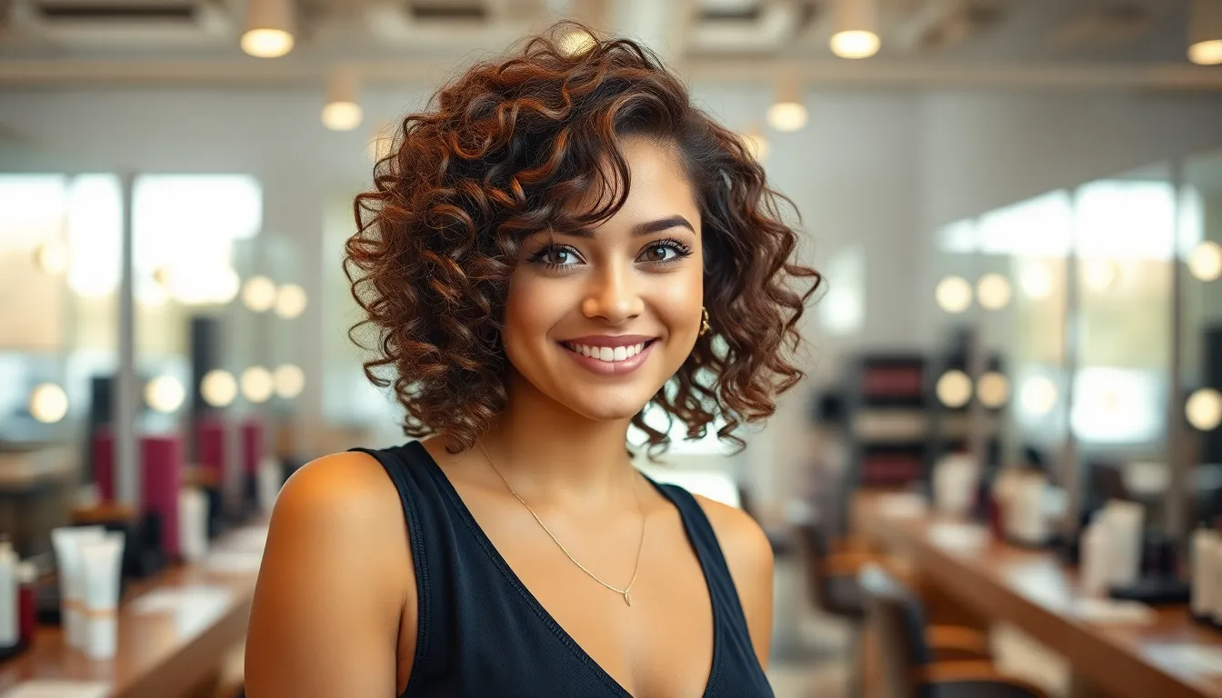 25 Stunning Shoulder Length Curly Hairstyles That'll Transform Your Look in 2025 5