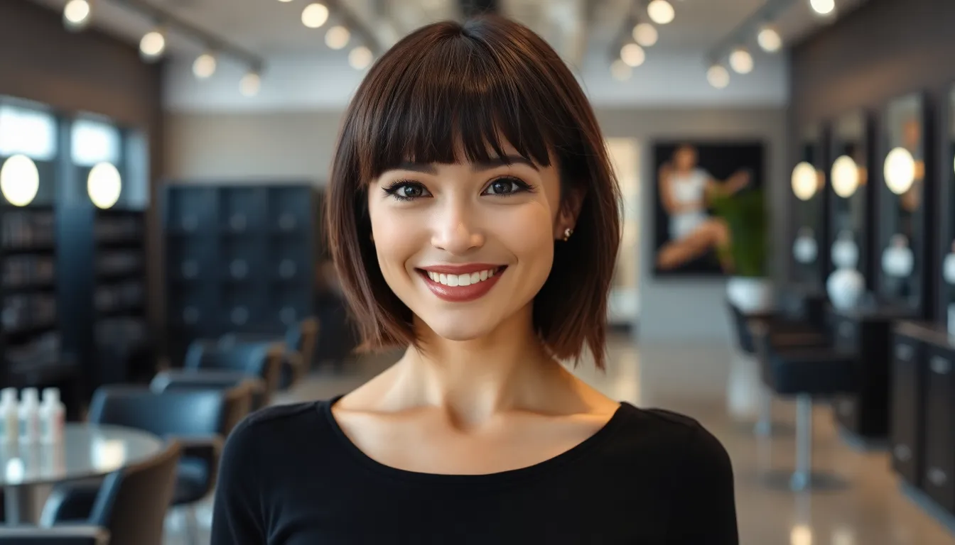 30 Stunning Blunt Shoulder Length Haircuts That'll Transform Your Look in 2025 7