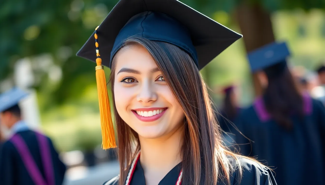25 Stunning Graduation Hairstyle Ideas That Look Perfect Under Your Cap 8 25 Stunning Graduation Hairstyle Ideas That Look Perfect Under Your Cap 7
