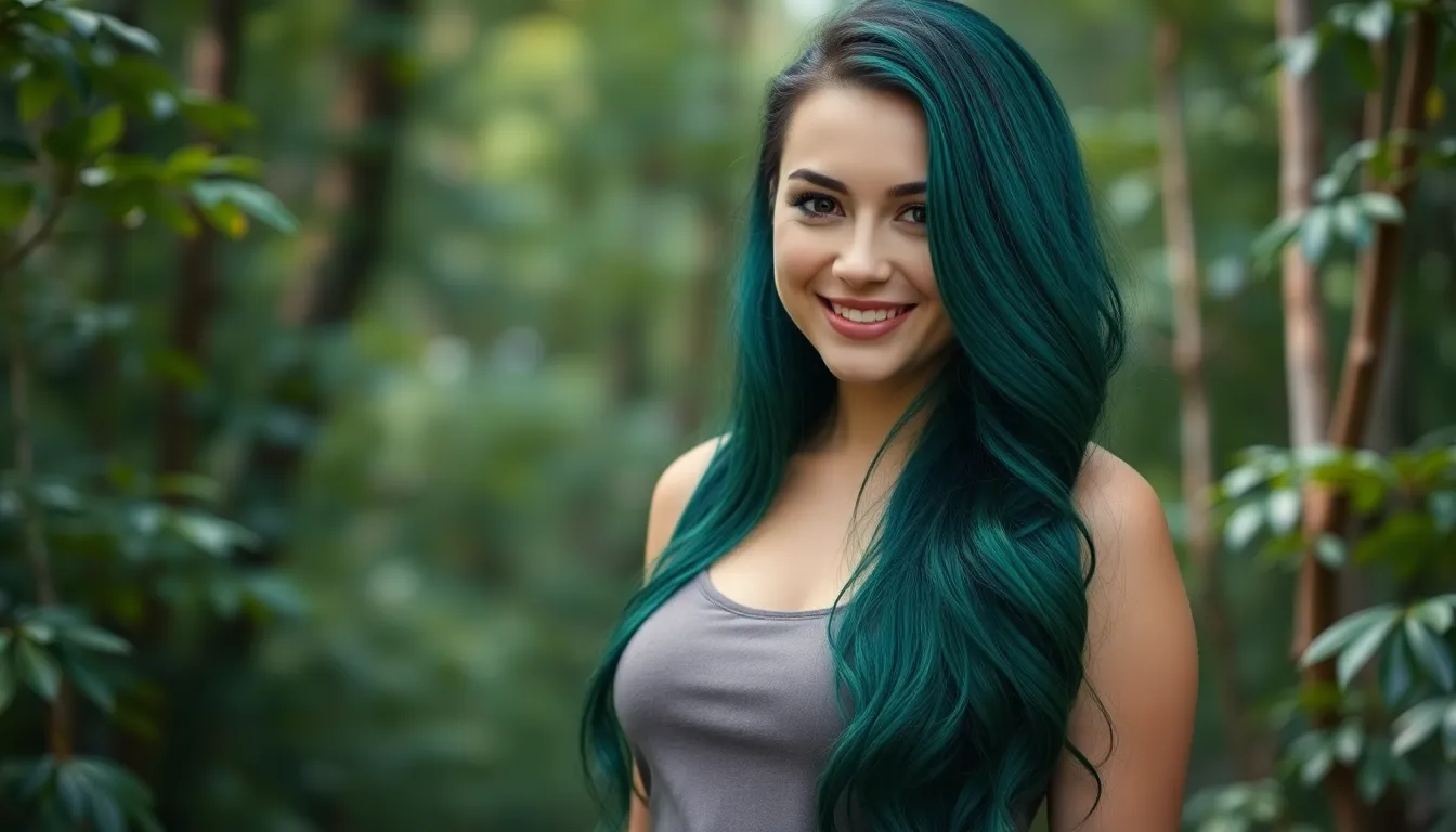 25 Stunning Green Hair Color Ideas That'll Make You Want to Go Green in 2025 8 25 Stunning Green Hair Color Ideas That'll Make You Want to Go Green in 2025 7