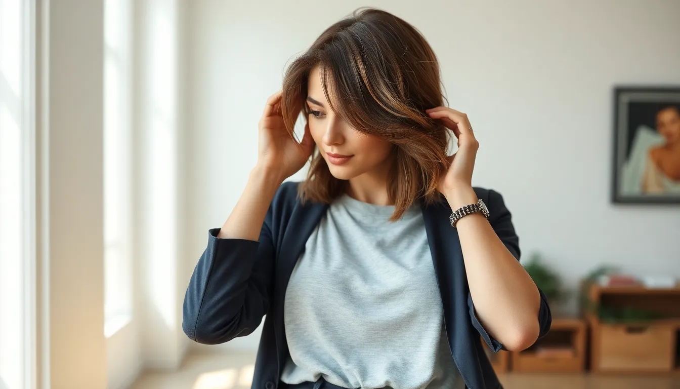 25 Stunning Hairstyle Ideas for Shoulder Length Hair (Trendy & Classic Looks) 7