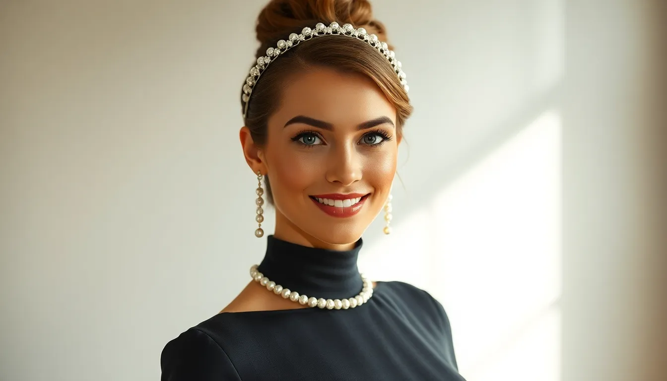 15 Stunning Hairstyles for High Neck Dresses That'll Turn Heads (2025 Guide) 7