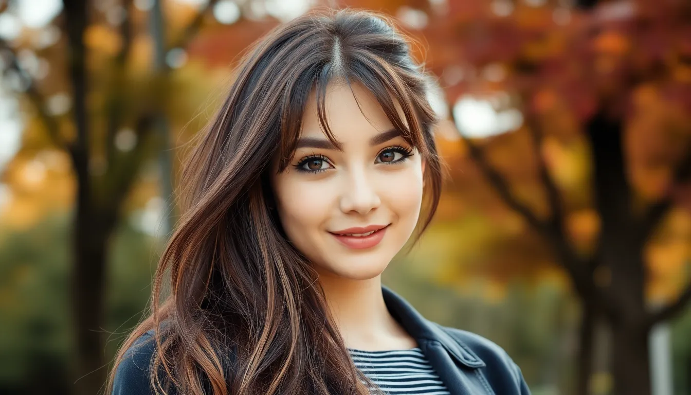 25 Stunning Middle Part Hairstyles That'll Transform Your Look in 2025 7