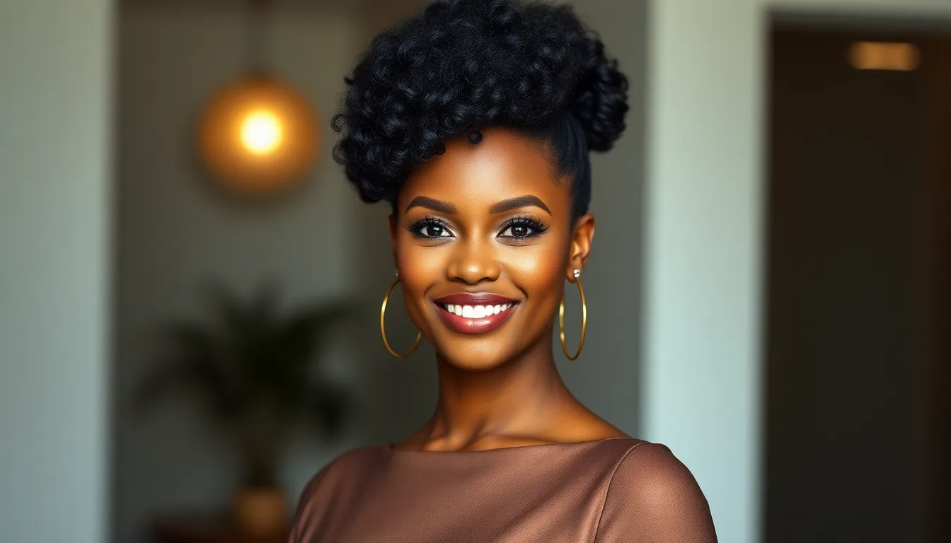 25 Stunning Natural Hairstyle Ideas for African American Hair That'll Turn Heads 8 25 Stunning Natural Hairstyle Ideas for African American Hair That'll Turn Heads 7