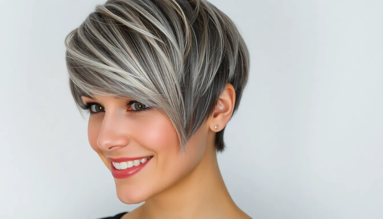 15 Stunning Pixie Cuts for Gray Hair That'll Make You Look Years Younger 8 15 Stunning Pixie Cuts for Gray Hair That'll Make You Look Years Younger 7