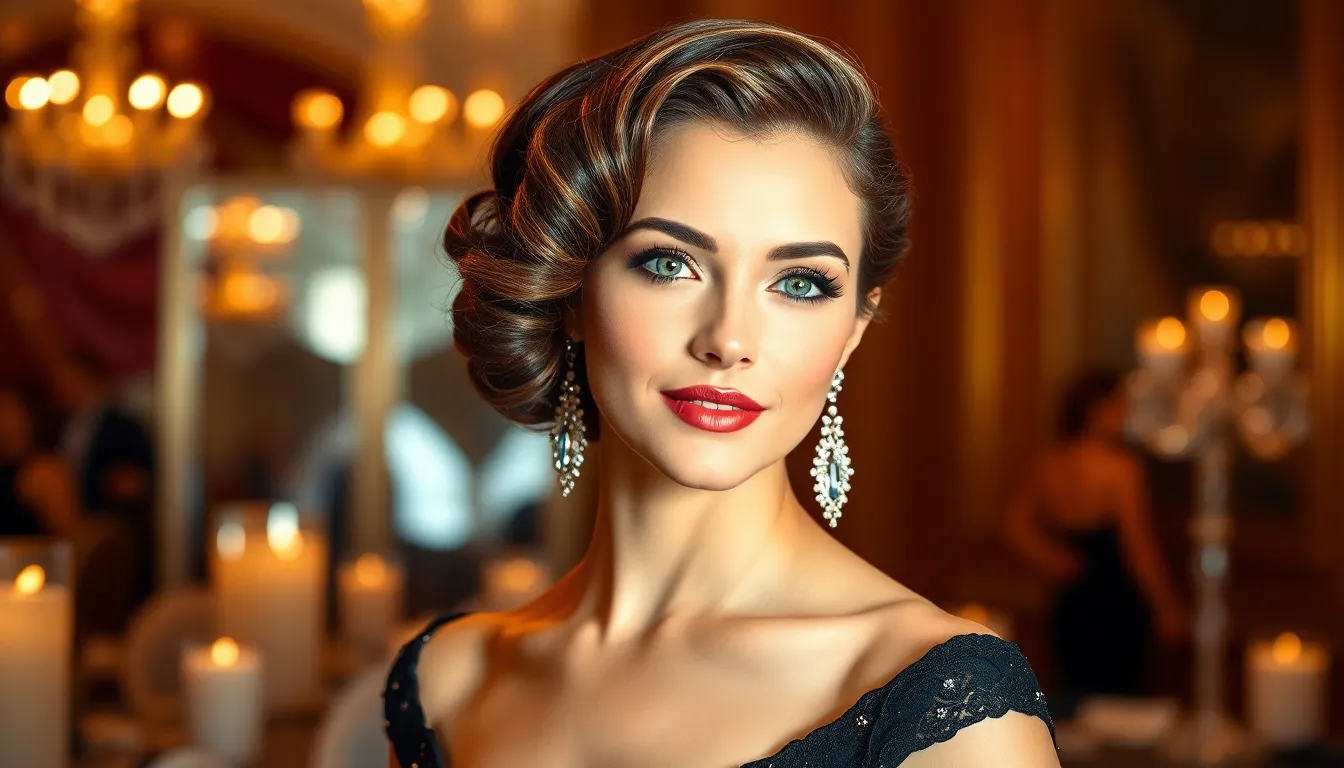 15 Stunning Short Hair Formal Styles That'll Make You the Belle of the Ball 8 15 Stunning Short Hair Formal Styles That'll Make You the Belle of the Ball 7