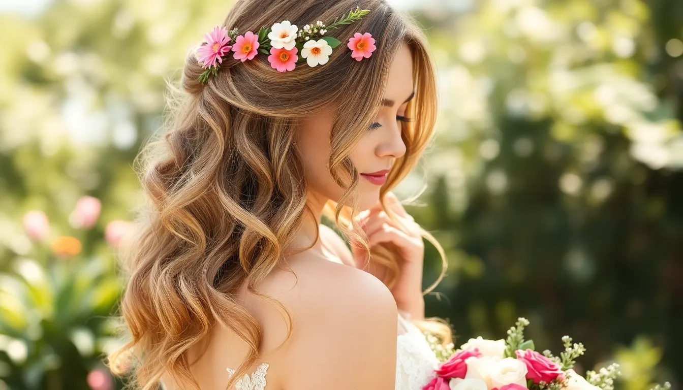 25 Stunning Summer Wedding Hairstyles That Won't Wilt in the Heat 7