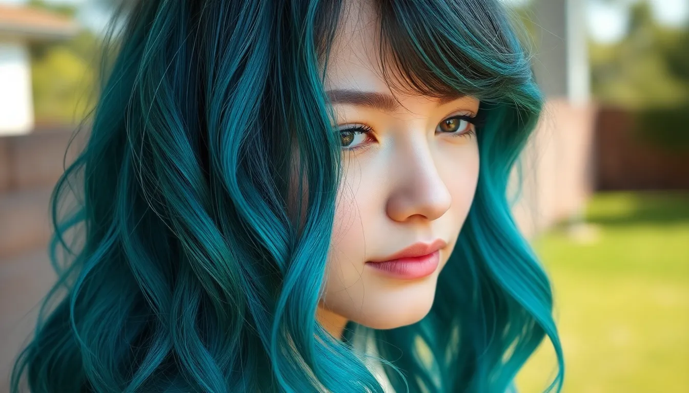 25+ Stunning Teal Hair Color Ideas That'll Make You Want to Dye Your Hair Right Now 7