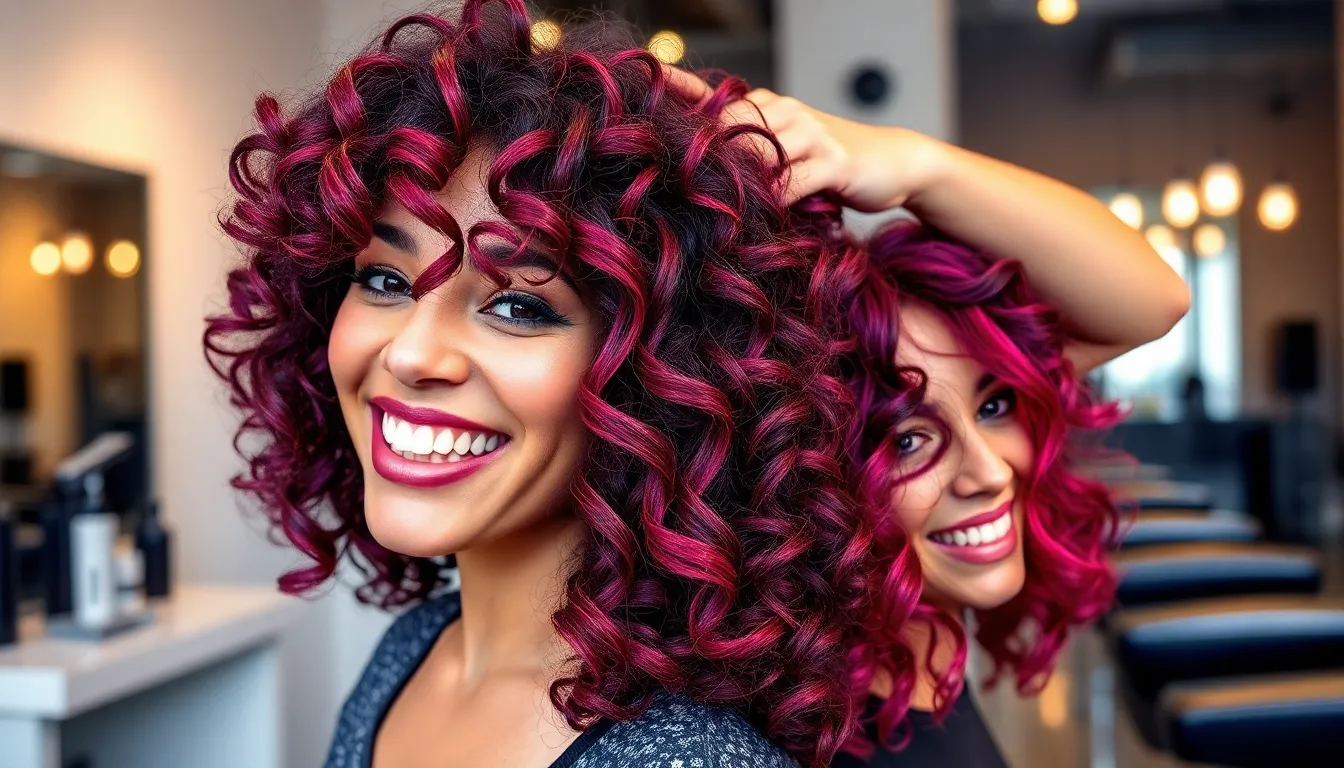 50 Stunning Violet Red Hair Color Ideas That'll Make You Want to Dye Your Hair Right Now 7