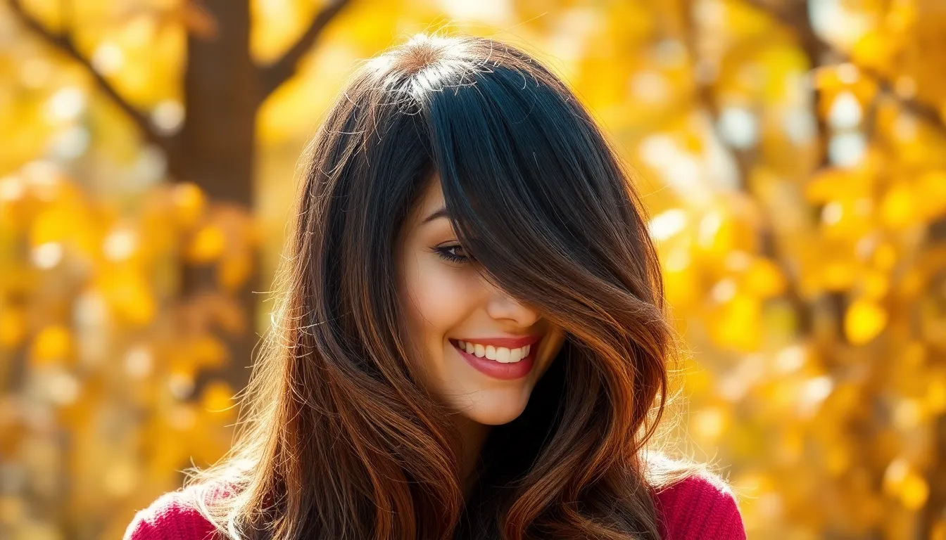 10 Stunning Dark Fall Hair Colors That Will Transform Your Look This Season 9