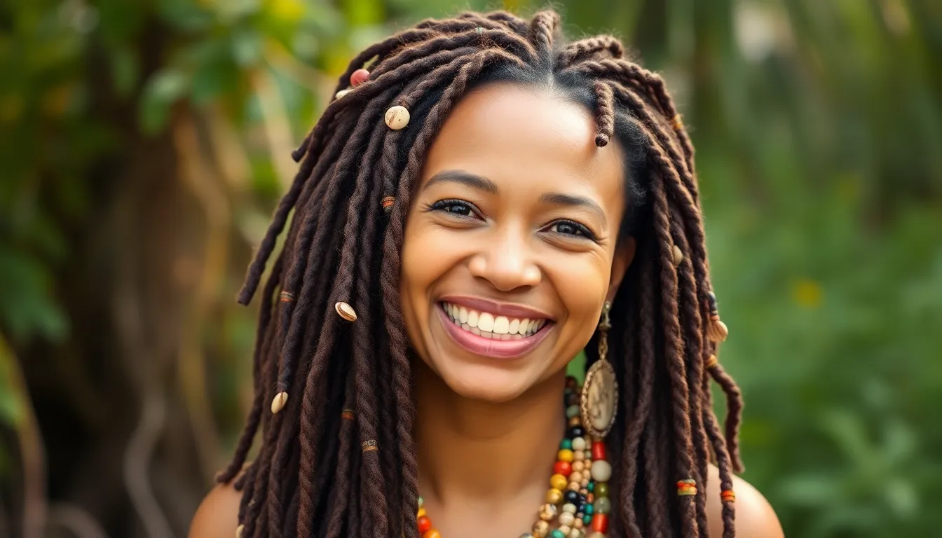 50 Stunning Dread Hairstyles for Women: From Short to Long & Everything in Between 9