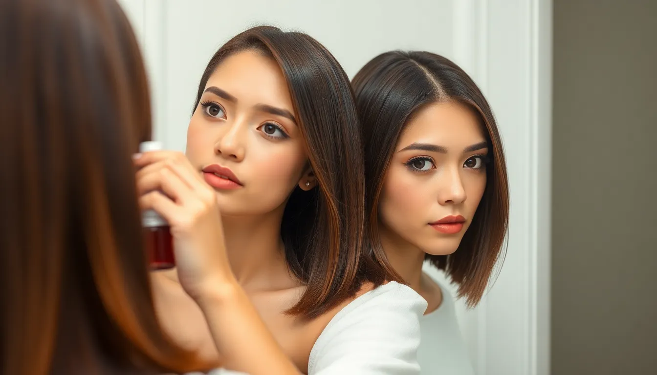 15 Easy Hairstyles for Medium Length Hair That Take 5 Minutes or Less 10 15 Easy Hairstyles for Medium Length Hair That Take 5 Minutes or Less 9