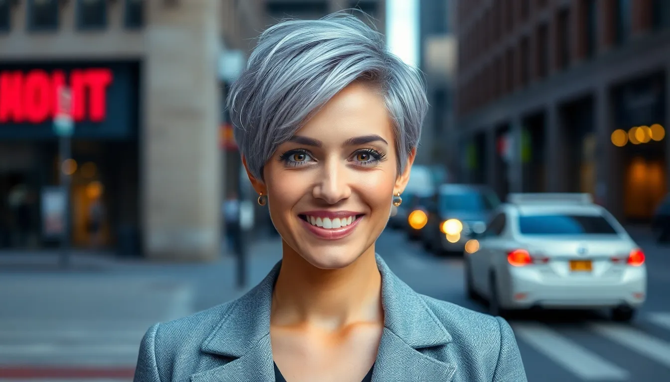 50+ Stunning Grey Hair Color Ideas That'll Make You Ditch the Hair Dye for Good 9