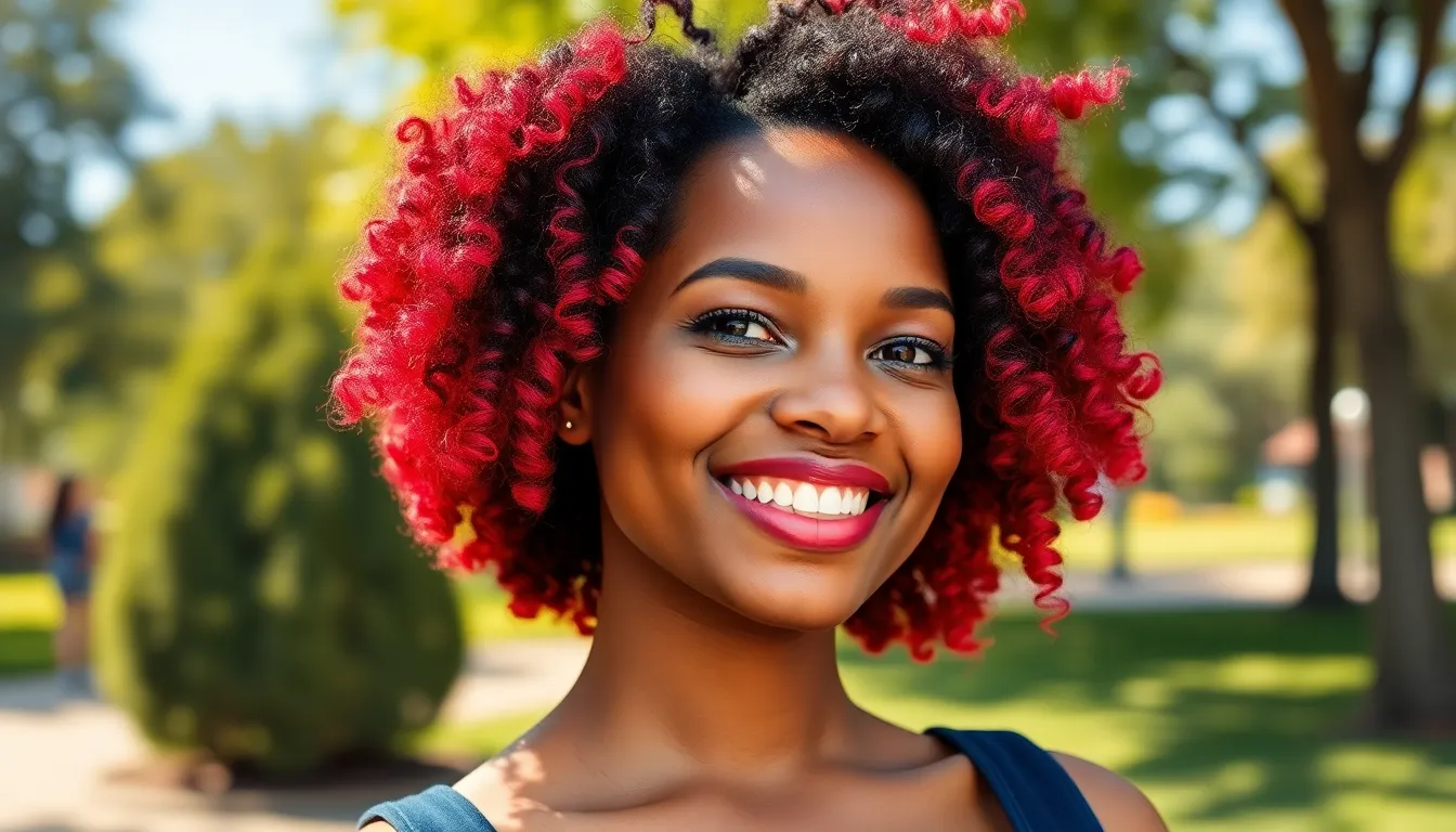 25 Stunning Hair Color Ideas for Short Curly Hair That'll Transform Your Look 9