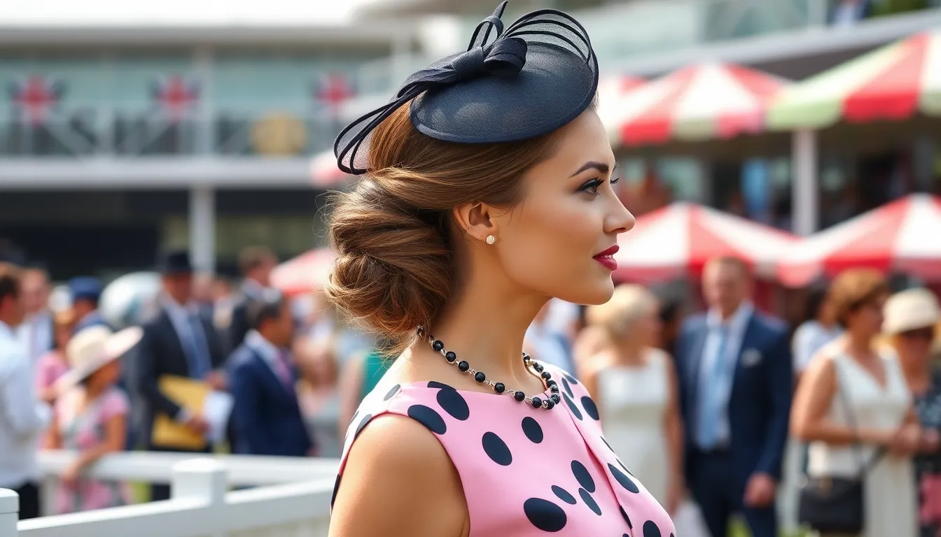 25 Stunning Hairstyle Ideas for the Races That Work with Any Hat or Fascinator 9