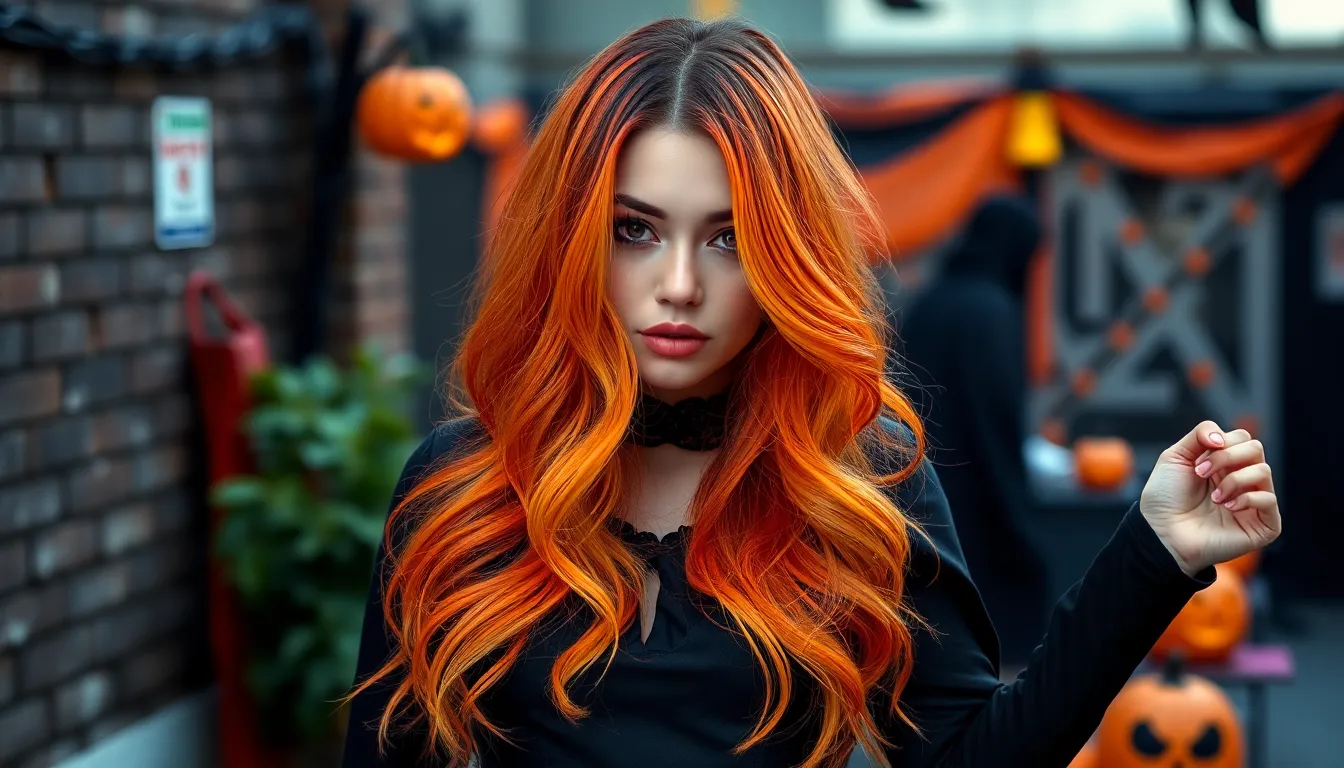 25 Spooky Halloween Hair Color Ideas That'll Transform Your Costume (DIY & Professional) 10 25 Spooky Halloween Hair Color Ideas That'll Transform Your Costume (DIY & Professional) 9