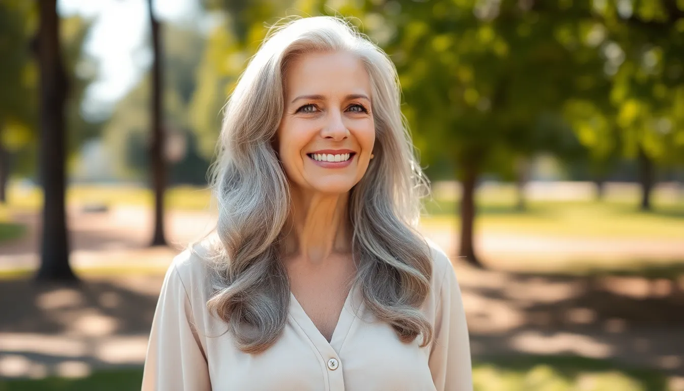 25 Stunning Long Hairstyles for Women Over 60 That Look Effortlessly Chic 9