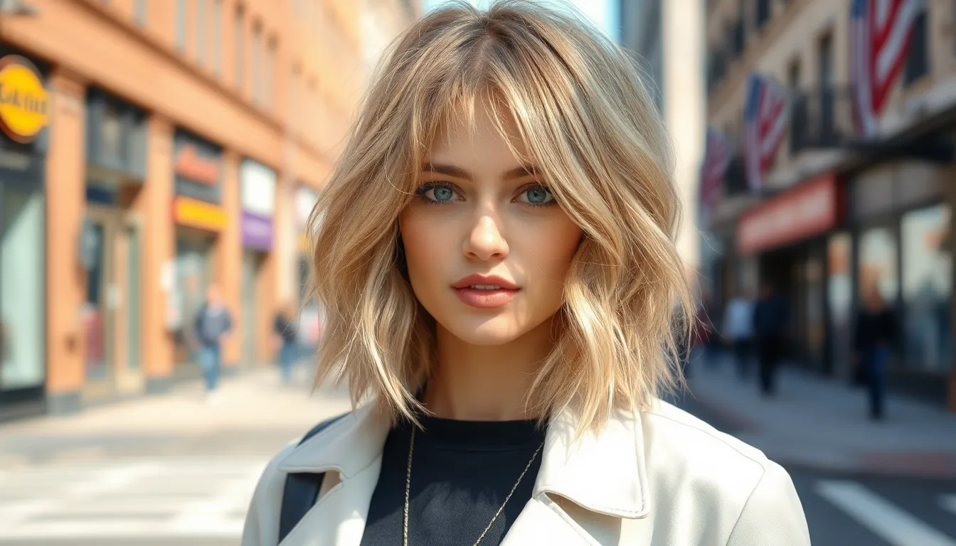 25 Stunning Medium Length Blonde Hairstyles That'll Make You Book a Salon Appointment 10 25 Stunning Medium Length Blonde Hairstyles That'll Make You Book a Salon Appointment 9