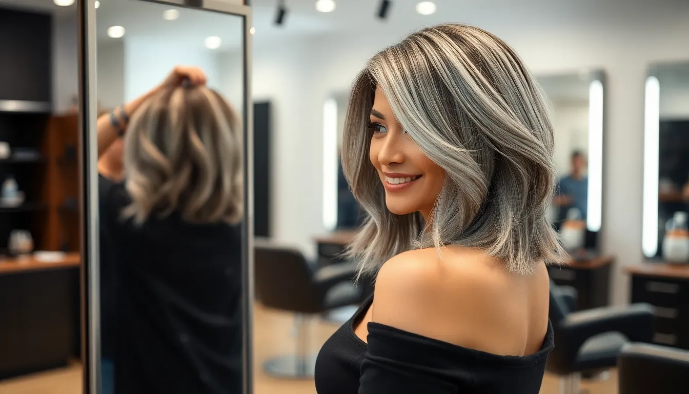 25 Stunning Salt and Pepper Hair Color Ideas That'll Make You Ditch the Dye 9