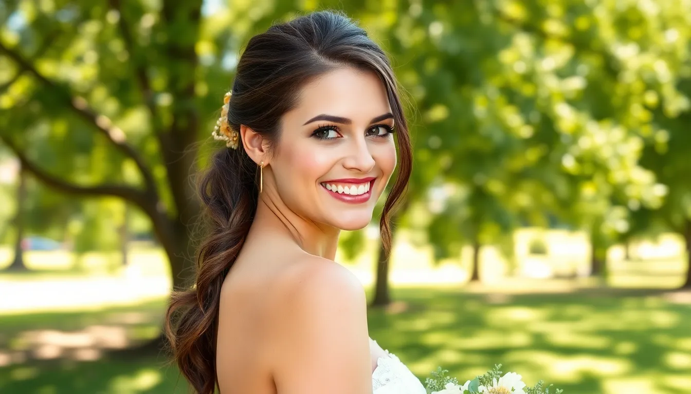 25 Stunning Summer Wedding Hairstyles That Won't Wilt in the Heat 9