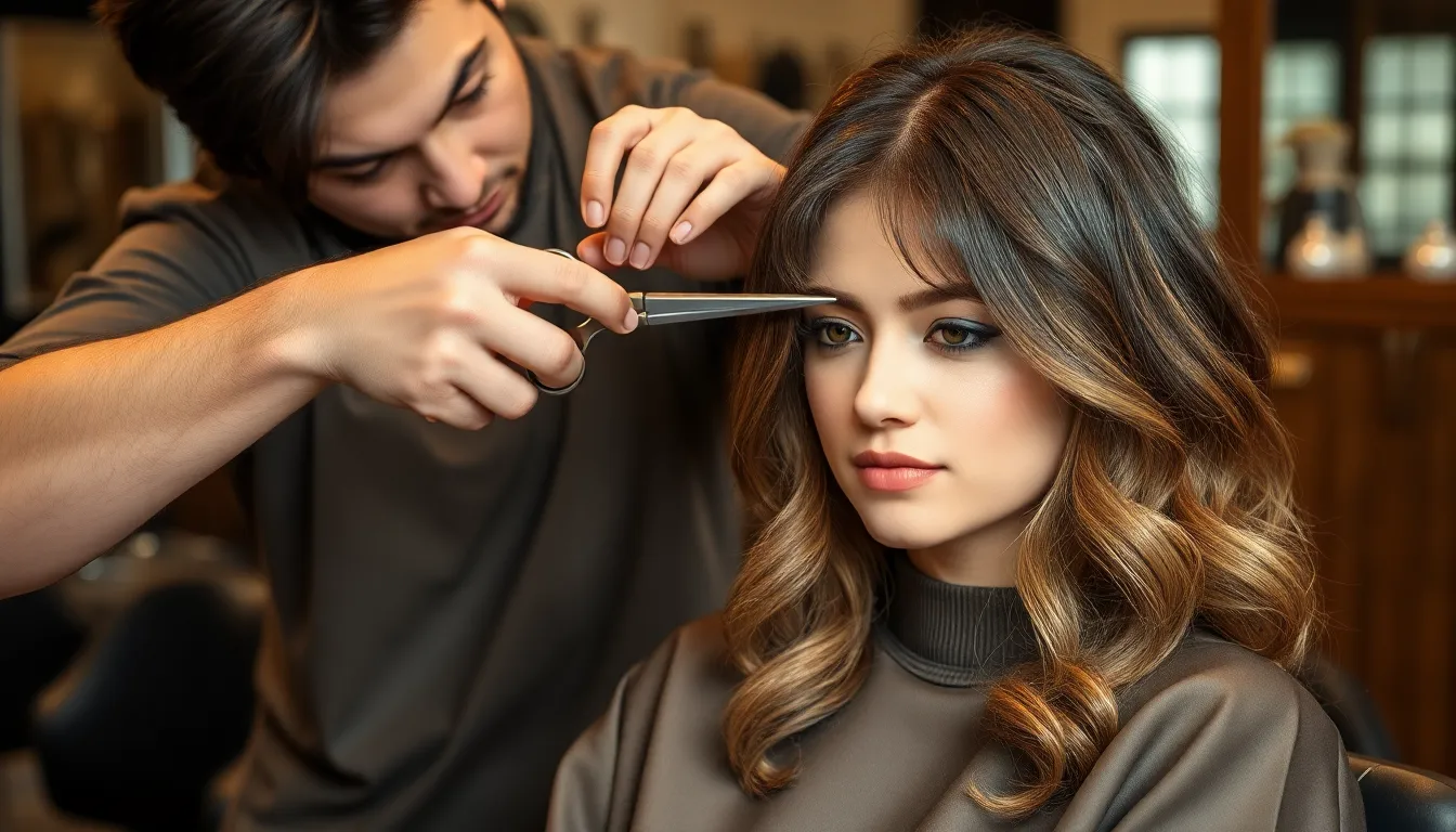 2025 Wavy Hair with Curtain Bangs: Complete Styling Guide for Every Face Shape 9