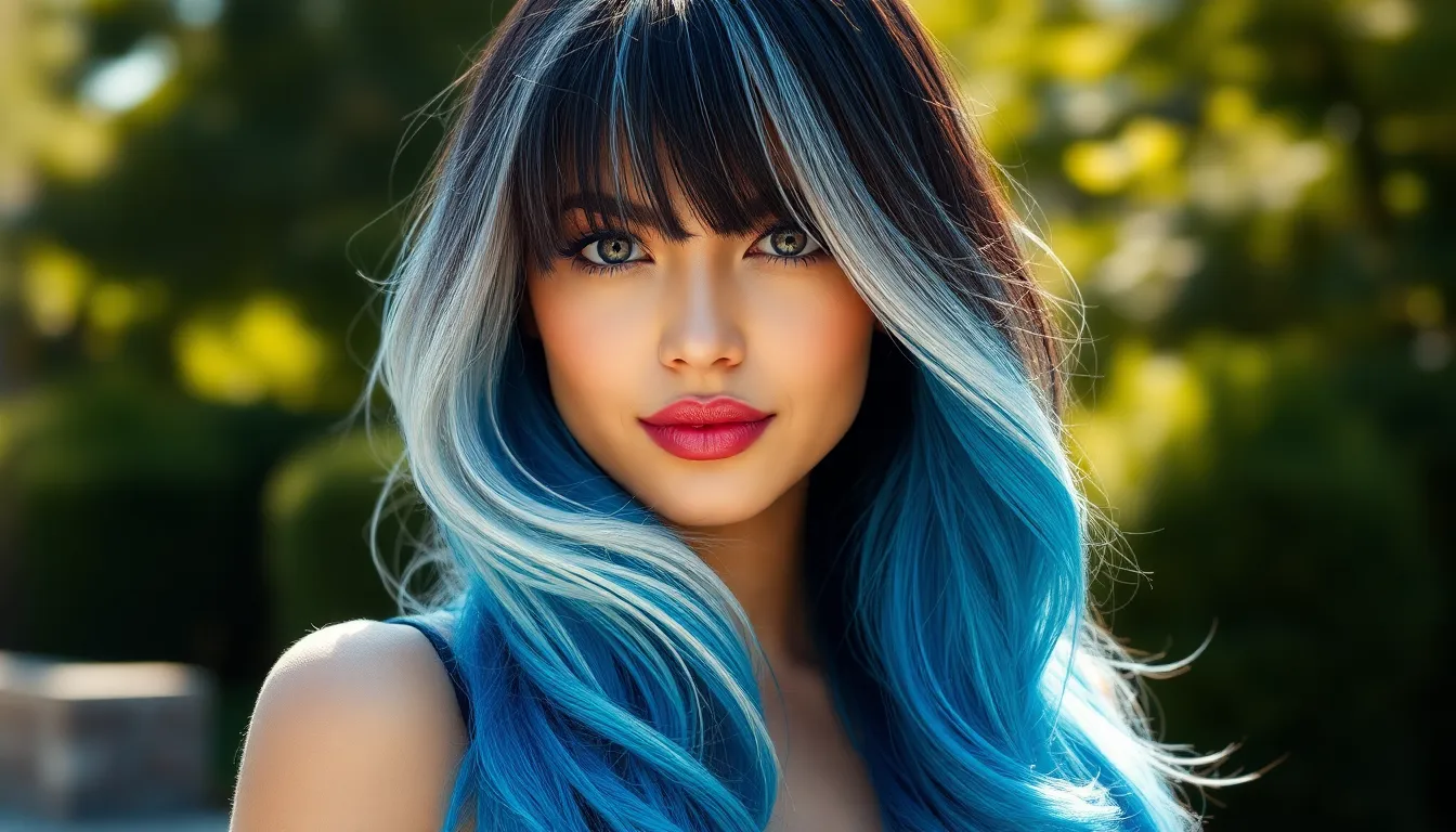 30 Stunning Black Hair Color Ideas with Highlights That Will Transform Your Look 12 30 Stunning Black Hair Color Ideas with Highlights That Will Transform Your Look 11
