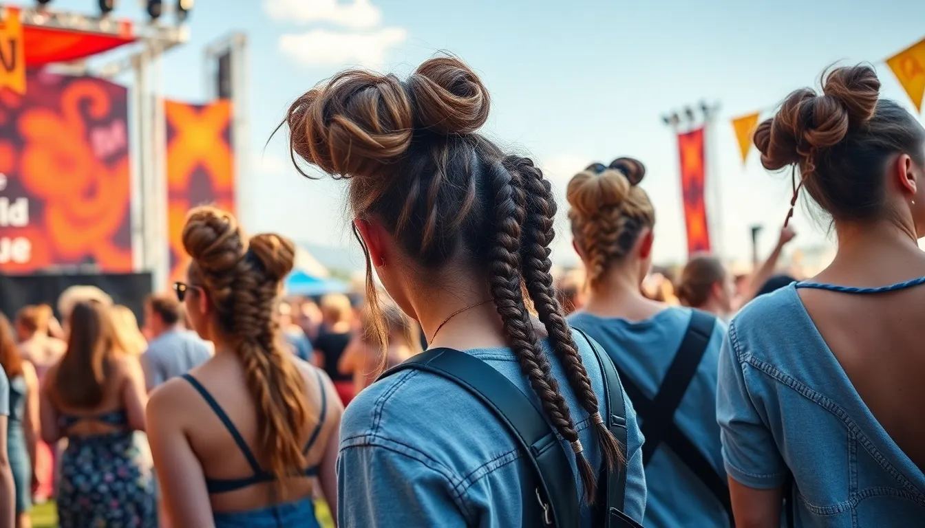 27 Concert Hairstyle Ideas That'll Stay Perfect All Night Long 12 27 Concert Hairstyle Ideas That'll Stay Perfect All Night Long 11