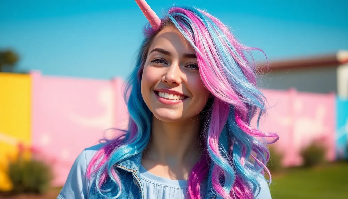 35 Crazy Hair Color Ideas That'll Make You Ditch Your Natural Shade Forever 11